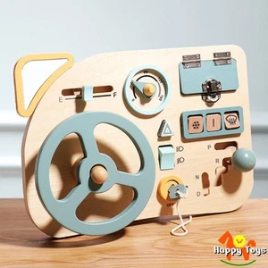 Montessori Simulation Toys Unlocking Children Play House Learning Driving Toys - Picture 1 of 7