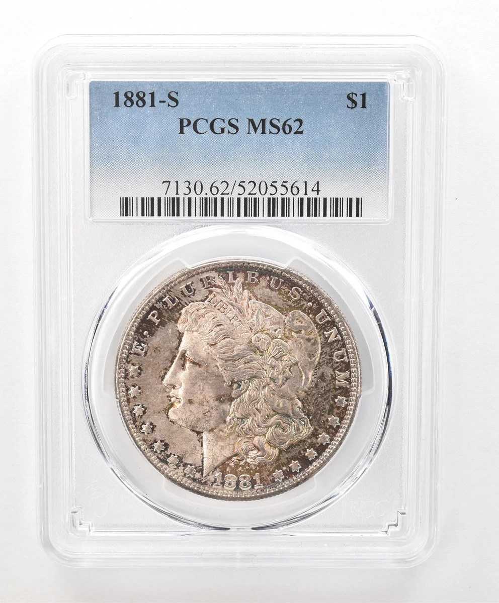 1881 MS 62 Graded Morgan Dollars for sale | eBay