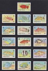 Anguilla  - SG830A-845A. Sc 792-807 - 1990 QEII Fishes set complete superb MNH.