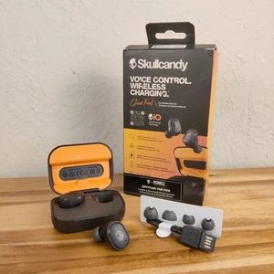 Skullcandy Grind Fuel True Wireless Earbuds Hands Free Voice Control Black - Picture 1 of 3