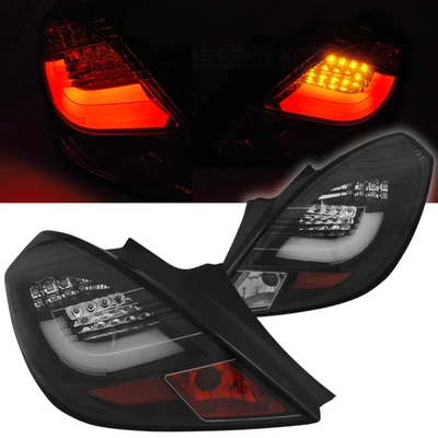 Juego de luces traseras LED negras para Opel Corsa D 3 puertas 04.2006-2014 Lightbar - Imagen 1 de 4