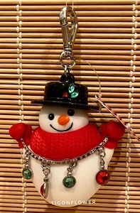Soporte desinfectante de manos Bath & Body Works Pocketbac gema muñeco de nieve NO ILUMINAR - Imagen 1 de 4