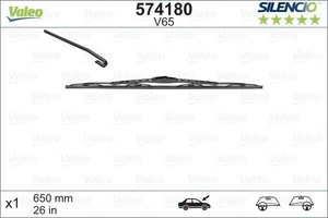 For Nissan Micra Wiper Blade 07-22 (574180) OEM Valeo - Picture 1 of 12