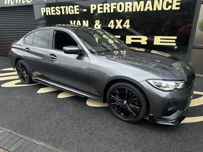 BMW 3 SERIES 2.0 330e M Sport Saloon Grey Auto Petrol Plug-in Hybrid 2019 - Image 1 of 4