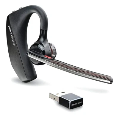 NEW Plantronics Voyager 5200 UC (206110-102) Wireless Bluetooth Headset System - Image 1 of 4