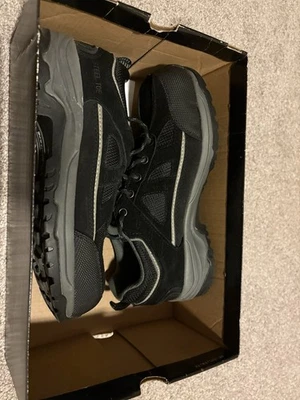 Zapato de Trabajo DieHard Jupiter 2 Para Hombre Puntera de Acero Talla 7.5 Negro Gamuza Cuero Parte Superior Baja Foto 1 de 4