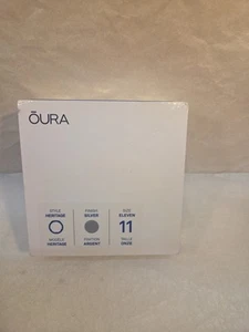 NEU Oura Ring Gen 3 Heritage Silber Größe 11 Smart Ring - Bild 1 von 5