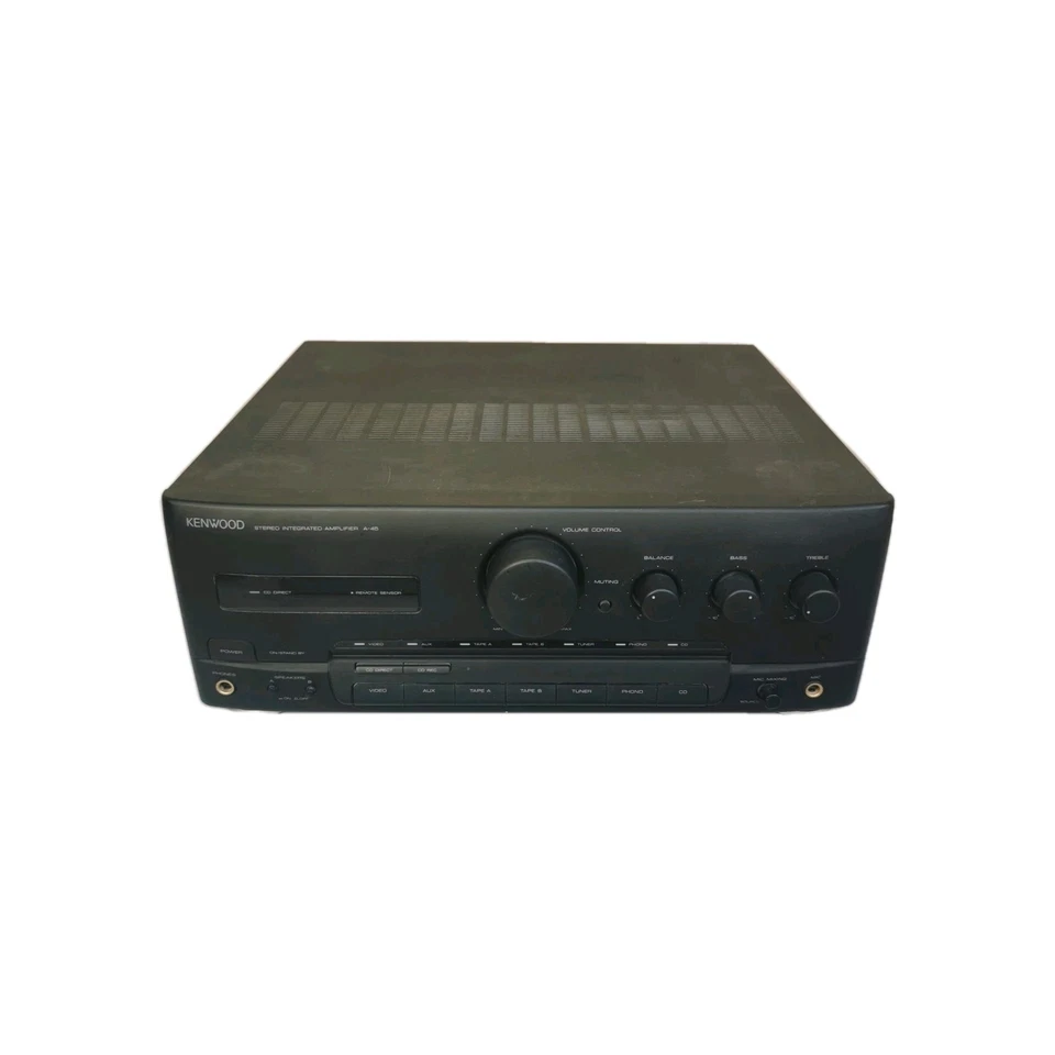 Kenwood A-45 Stereo Integrated Amplifier - Hifi Separate Tested & Working - Image 1 of 4