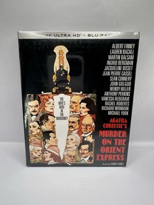 Murder on the Orient Express - Kino Lorber 4K Slip Cover Blu - Albert Finney - Image 1 of 2