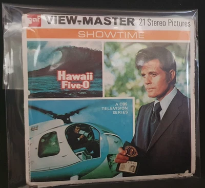 Vintage Rare Hawaii Five-O TV Series (1973) 3x View-Master Reels + Booklet - Image 1 of 3