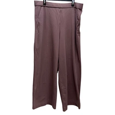 Lee Workwear Mujer Pantalones Malva Tejido Mezcla Pull On Informal Pantalones XXL Foto 1 de 4