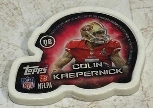 San Francisco 49'ers NFL NFLPA TOPPS Colin Kaepernick Helmet Magnet CUTE!! - Picture 1 of 2