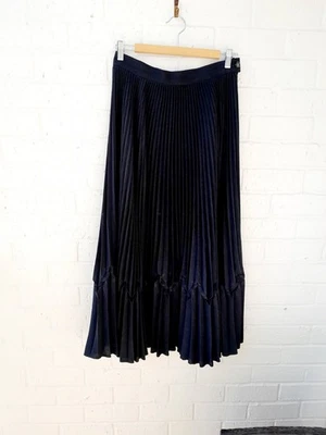 ESCADA Margaretha Ley Accordion Pleated Fancy Midi /Maxi Skirt Sz: EU38/US8 - Image 1 of 4