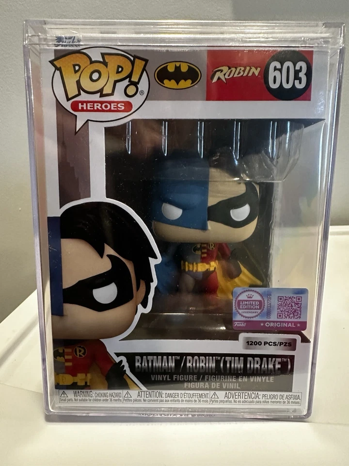 Funko Pop Batman/Robin (Tim Drake) #603 w/ Protector✅IN HAND✅ - Image 1 of 1