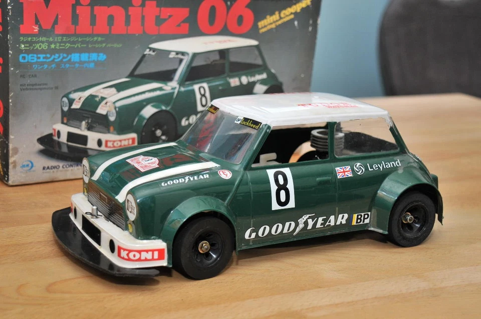 Graupner/Kyosho Minitz 06 #4955, Mini-Cooper, aus dem Jahr 1978 *** Rarität *** - Bild 1 von 4