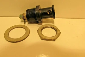 VINTAGE SELTENE BAKELIT PANEL TERMINAL PUSH TO OPEN RELEASE TO CLAMP SONDE OR WIRE - Bild 1 von 5