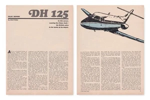 de Havilland DH 125 Aircraft Report 12/12/2022k - Foto 1 di 1