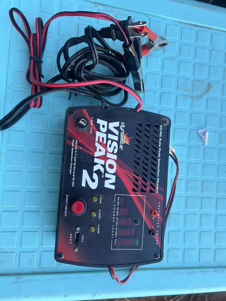 Dynamite Vision Peak 2 Nimh/NiCd ChargerAutoPeakDetection Pre-Owned USA Shipped - Image 1 of 1