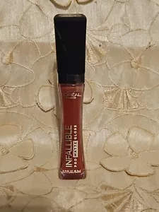L'oreal Paris-Infallible-Pro Matte-Lip Gloss-314 NUDE ALLUDE-0.21 FL. OZ.-NEW - Picture 1 of 5
