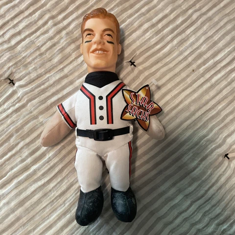 Chipper Jones #1 Star Sacks Plush MLB Atlanta Braves Baseball Allstar Cover