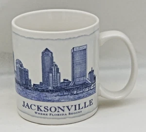 Starbucks Mug Tasse 2007 Architectural Series Jacksonville Cityscape 18 Unzen - Bild 1 von 5