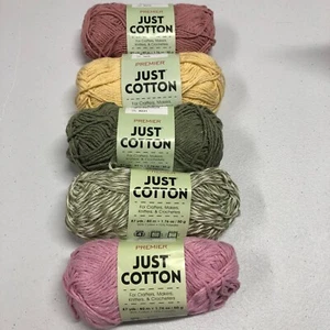 JUST COTTON 1.76oz Choose your Colors Bin 18 - Picture 1 of 20