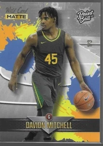 2022 Wild Card Matte Basketball - Davion Mitchell Paint Ball Parallel SSP #1/3 - Bild 1 von 1