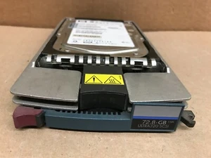 HP 72.8GB 15K RPM Ultra320 SCSI LFF 3.5" Hard Disk Drive 289243-001, 360209-004 - Picture 1 of 3