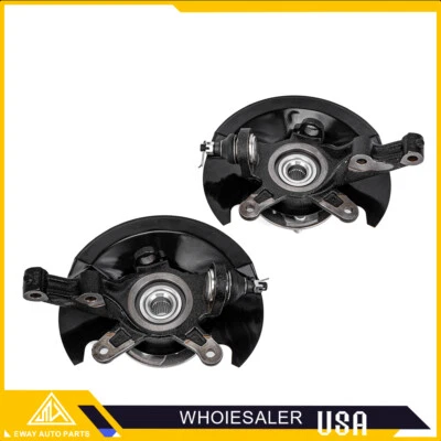 2x Front Left Right Steering Knuckle Wheel Hub Bearing For Honda Civic 2003-2005 - Image 1 of 4