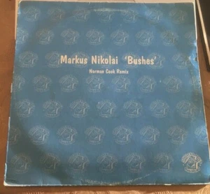 Markus Nikolai "Bushes (Norman Cook Remix)" 2001 House 45RPM 12" Single *Tested* - Bild 1 von 6