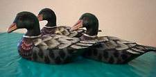 Small Wooden Ducks Made In People’s Republic Of China 4" long x 2" tall Vintage