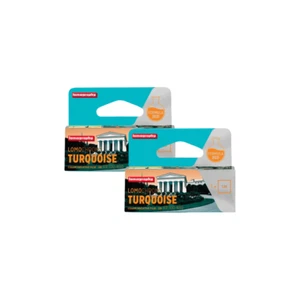 2x Lomography LomoChrome Turquoise 120 Color Negative Film - Picture 1 of 8