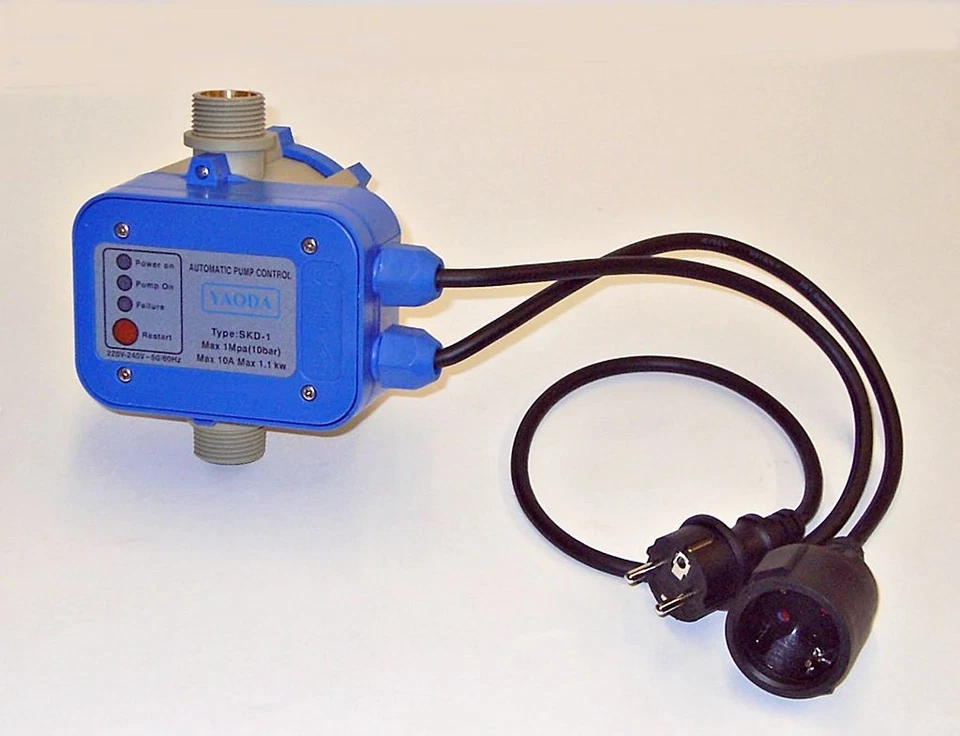 Pumpensteuerung Skd-1 mit Kabel Druckschalter PRESSCONTROL Hauswasserwerk