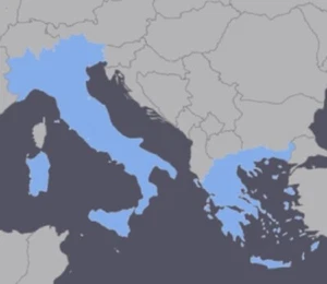 Italy and Greece GPS Map 2024 for Garmin Devices