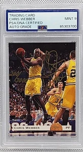 PSA DNA MINT 9 1993 Classic Draft Picks Gold Autograph Chris Webber 200 / 3000 - Picture 1 of 2