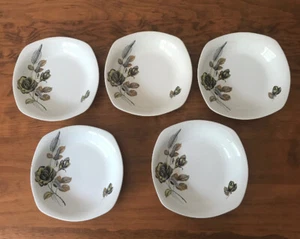 Midwinter Stylecraft Vintage Soup Bowls X 5 Fashion Shape Made England 12-64 - Picture 1 of 6