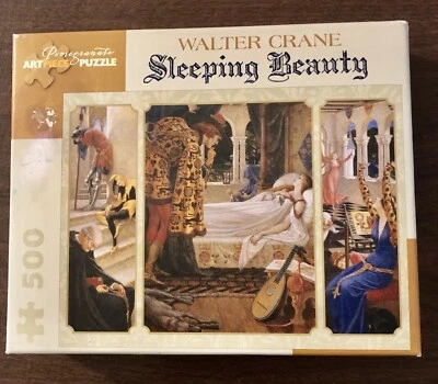Puzzle: Rompecabezas de granada - Walter Crane La Bella Durmiente, 500 piezas Foto 1 de 4