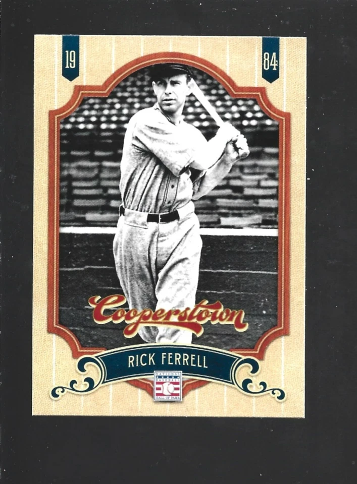 2012 Panini Cooperstown #137 Rick Ferrell card, St. Louis Browns HOF - Image 1 of 1