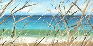 Byron Bay Beach Gold Coast Print Poster for 36" glass frame COA painting - Picture 1 of 9