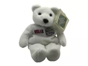 Salvino's Nolan Ryan Bammer's Beanie Bear Mets weiß 1999 mit Etikett - C19 - Bild 1 von 7