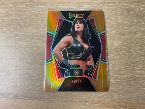 2022-23 Panini Select WWE Chyna Premier Level Orange Prizm 1/35 SP - Picture 1 of 2