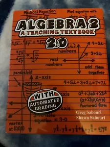 Teaching Textbooks Algebra 2 ( 2.0 Version) — 12 CD SET — Automated Grading - Picture 1 of 6