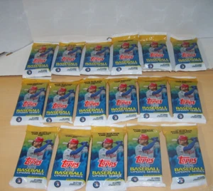 16 Topps Update Series Baseball 34 Card Pack Exclusive Royal Blue Parallel 2020 - Picture 1 of 5