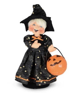 ANNALEE 2021 HALLOWEEN ""TRICK OR TREAT WHITCH KID"" 7" #311321 NUEVO CON ETIQUETAS - Imagen 1 de 1