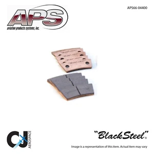 APS, Inc. APS66-04400 Blacksteel Aircraft Brake Metallic Lining x1 - Picture 1 of 7