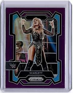 Scarlett 2024 Panini Prizm WWE Purple Prizm #123 WWE Smackdown #006/149 - Foto 1 di 2