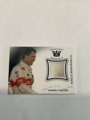 2021 Sportkings Volume 2 Memorabilia #SMDW HOF Darrell Waltrip OIL Stain ♨️r - Image 1 of 4