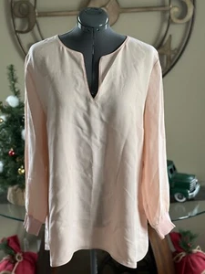 Lafayette 148 New York Blouse 100% Silk Size XL NWT - Picture 1 of 5
