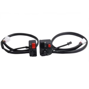 7/8in Motorcycle Handlebar Control Switch Lights On Off/Hi Low Beam/Kill Switch - Picture 1 of 12