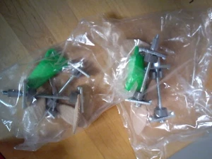 4 x Spannbeschlag 11 cm Arbeitsplatten N+F Beschlag APL Verbinder Küche Lamello - Bild 1 von 2